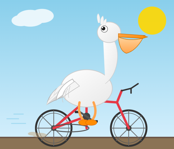 GLM-5 Pelican riding a bicycle - Vibecodr.Space by @vibecodr
